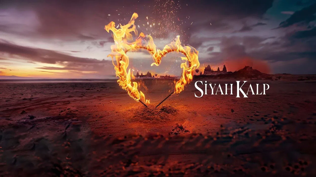Siyah Kalp backdrop 3