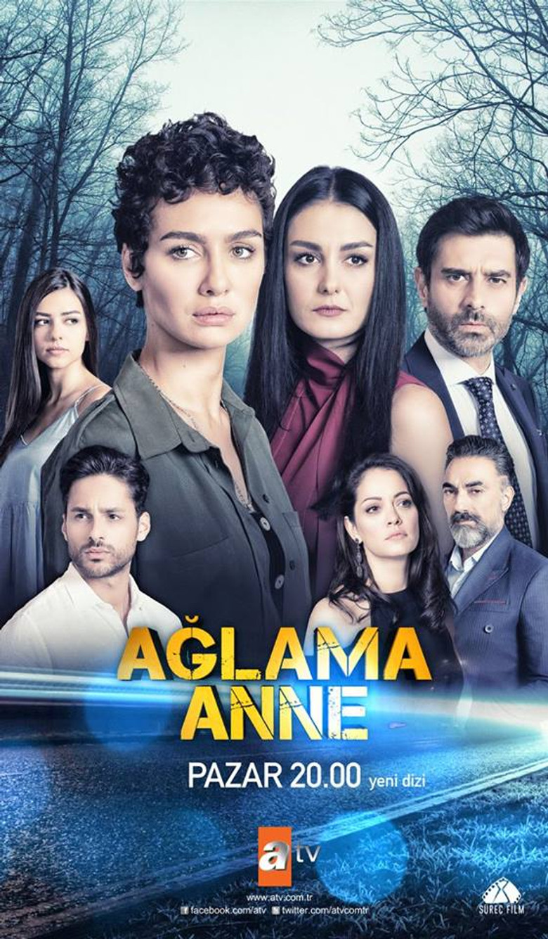 Aglama Anne Turkish series poster