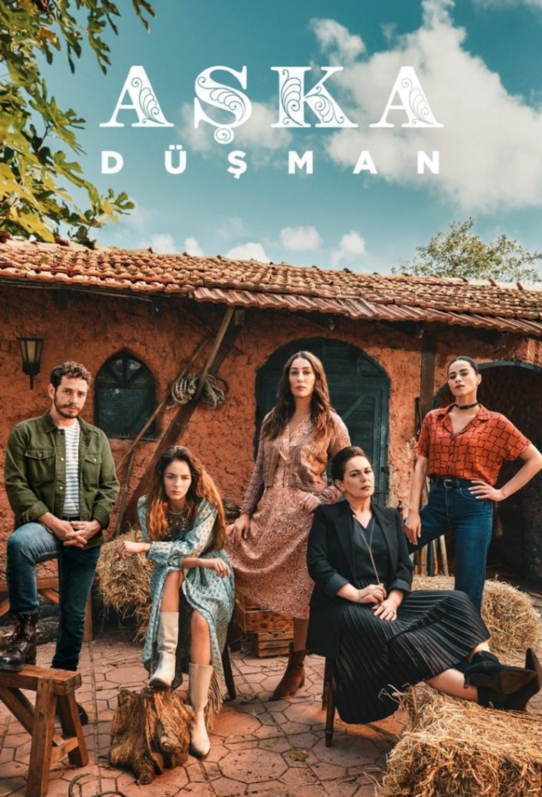 Aska Dusman Turkish series poster