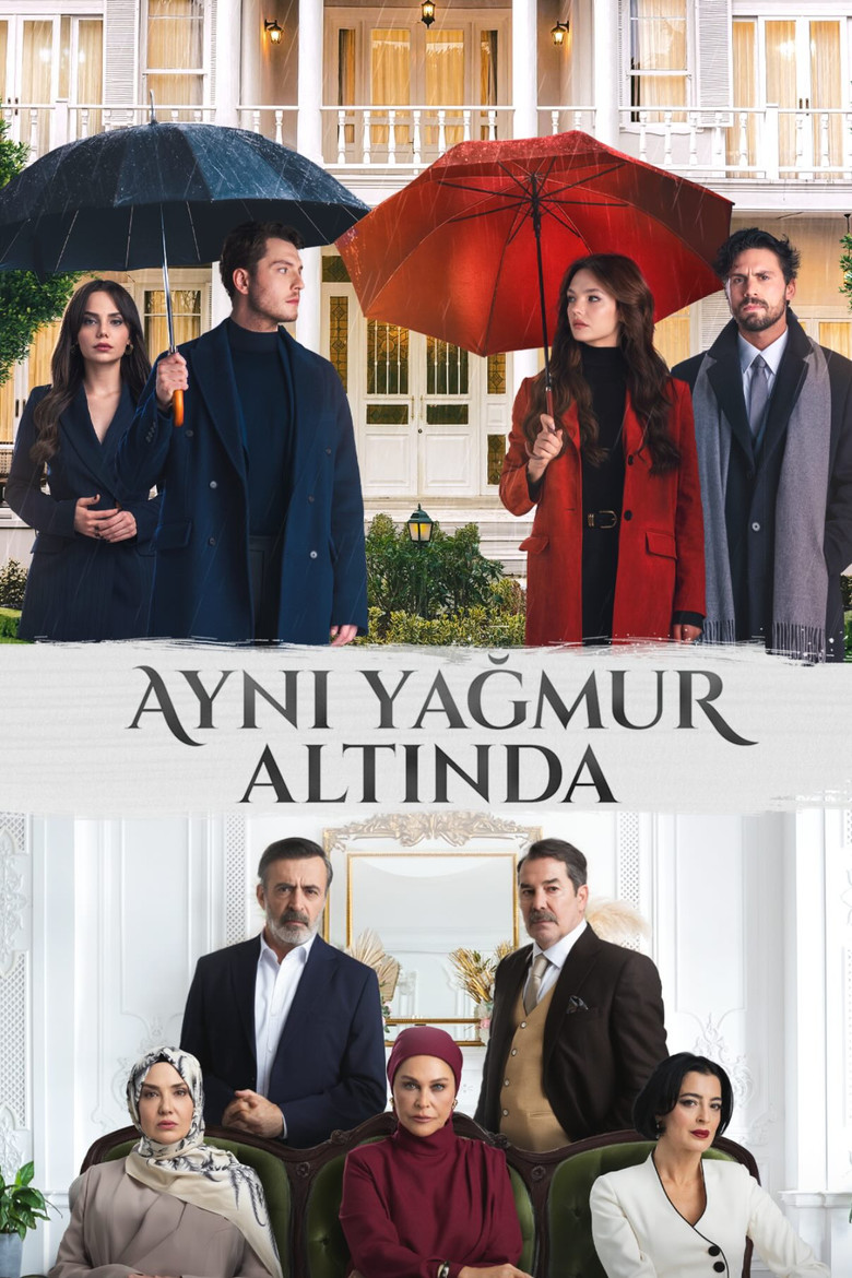 Ayni Yagmur Altinda Turkish series poster